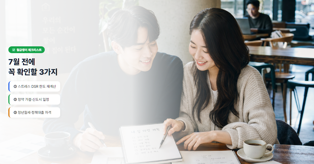 2026년 부동산 정책 대응 준비하는 청년