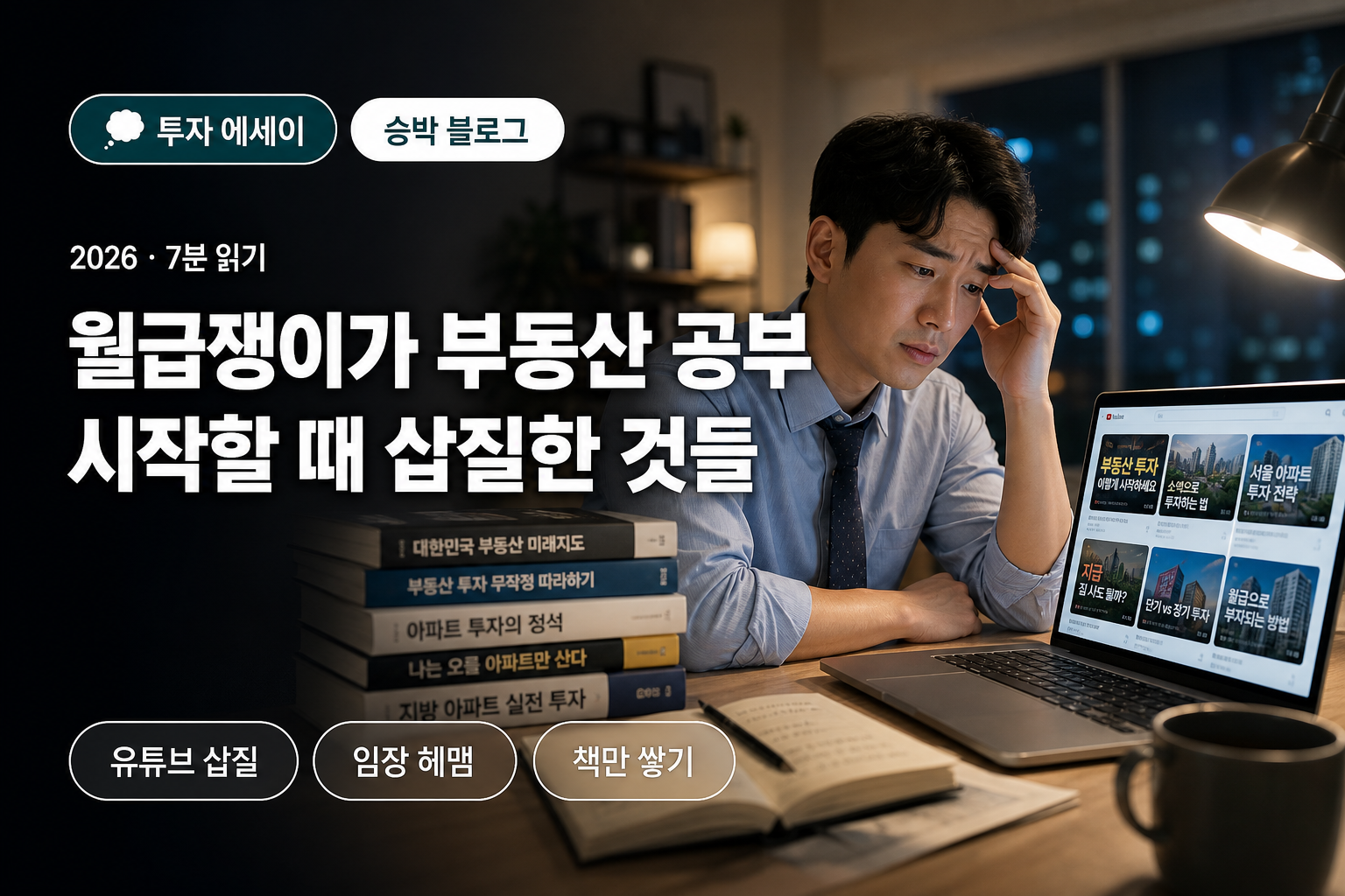 월급쟁이가 부동산 공부 시작할 때 삽질한 것들